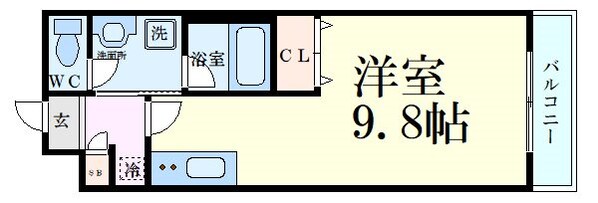 ｃｉｏｃｃｏｌａｔｏの物件間取画像